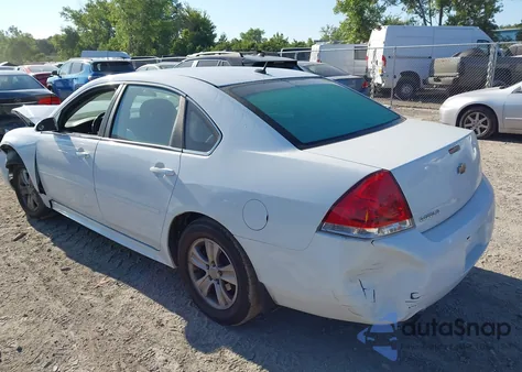 2013 Chevrolet Impala Ls z USA, uszkodzony, nr VIN 2G1WA5E30D1156629